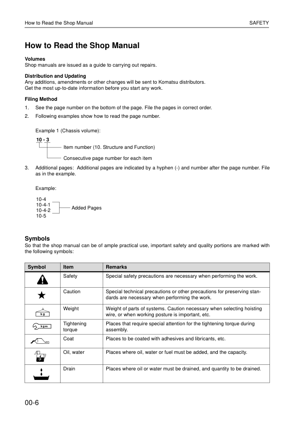 Komatsu WA270-3 WA270PT-3 Wheel Loader Workshop Manual SN 20051 30051 and UP - Image 6