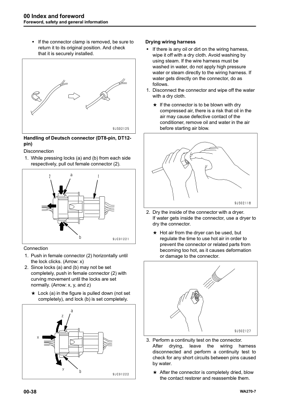 Komatsu WA270-7 Wheel Loader Workshop Manual SN 80001 and UP - Image 16