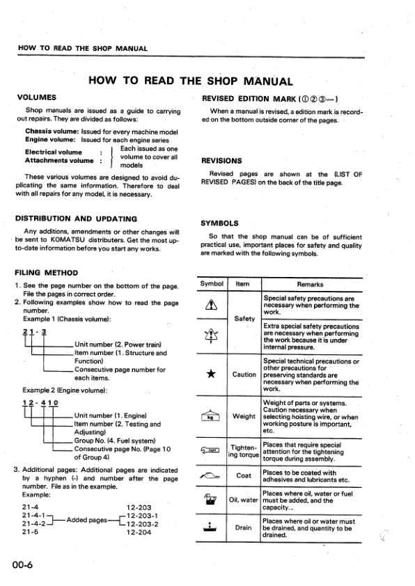 Komatsu WA300-1 WA320-1 Wheel Loader Workshop Manual SN 10001 and UP - Image 3