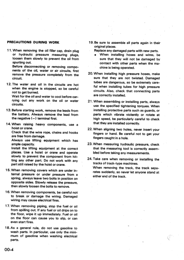 Komatsu WA300-1 WA320-1 Wheel Loader Workshop Manual SN 10001 and UP - Image 10