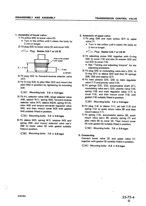 Komatsu WA300-1 WA320-1 Wheel Loader Workshop Manual SN 10001 and UP - Image 13