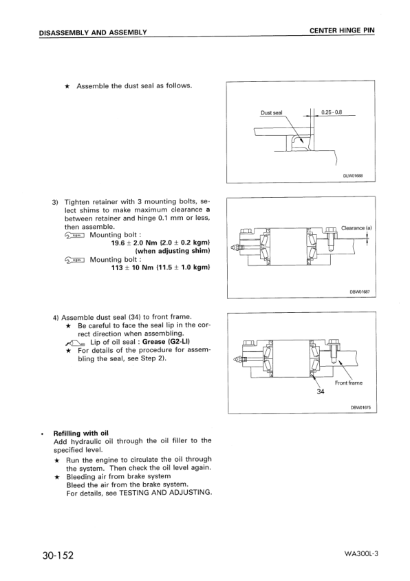 Komatsu WA300L-3 Avance Wheel Loader Workshop Manual SN 53001 and UP - Image 15