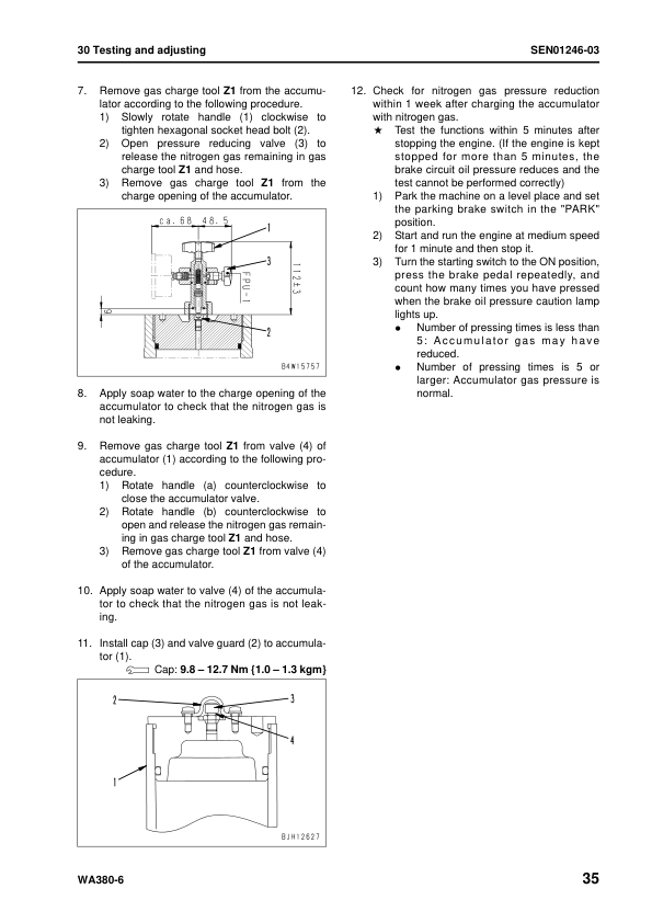 Komatsu WA380-6 Wheel Loader Workshop Manual SN 65001 and UP SEN00114-15 - Image 16
