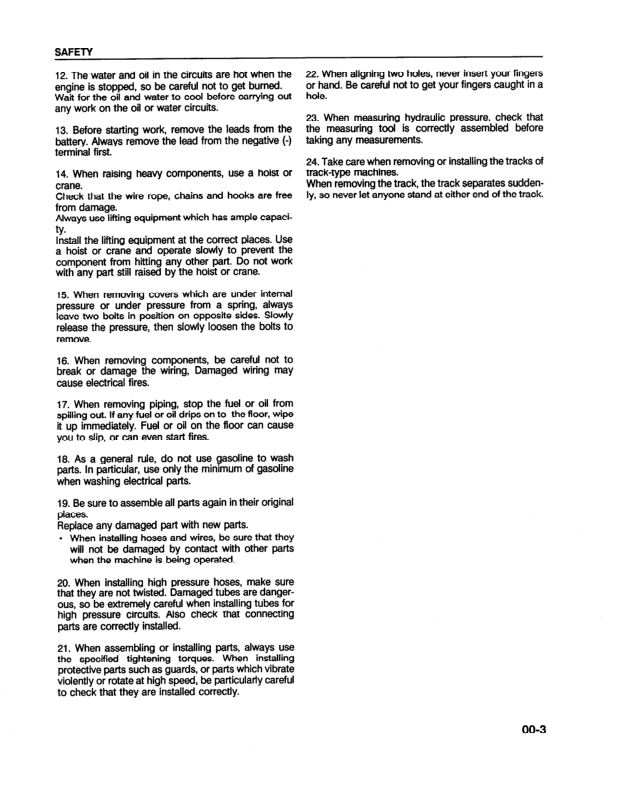 Komatsu WA450-2 Wheel Loader Workshop Manual SN A25001 and UP - Image 7