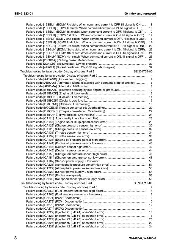 Komatsu WA470-6 WA480-6 Wheel Loader Workshop Manual SN H50051 H60051 and UP - Image 3
