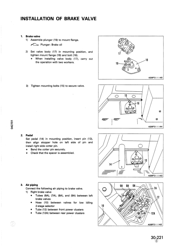 Komatsu WA700-1 Wheel Loader Workshop Manual SN 10001 and UP - Image 15