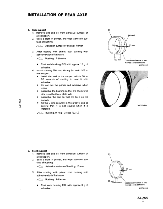 Komatsu WA800-1 WA800-2 Wheel Loader Workshop Manual SN 10001-10499 10501 - Image 14