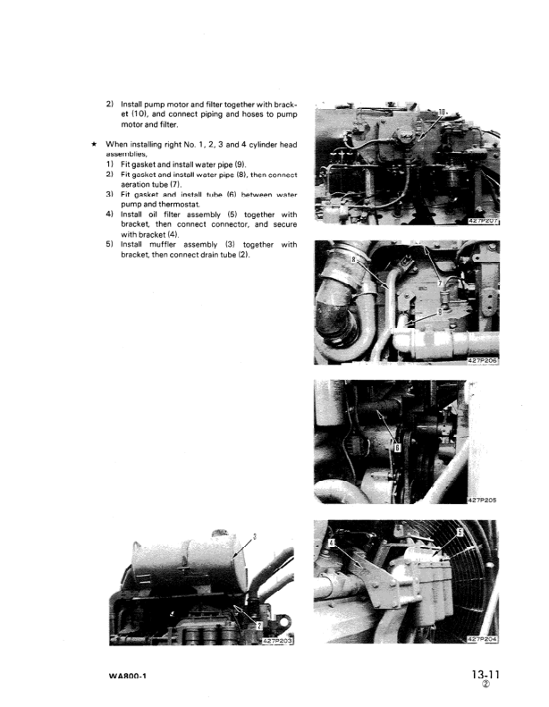 Komatsu WA800-1 WA800-2 Wheel Loader Workshop Manual SN 1001 10501 and UP - Image 18