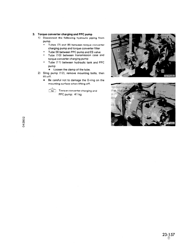 Komatsu WA800-1 WA800-2 Wheel Loader Workshop Manual SN 1001 10501 and UP - Image 15