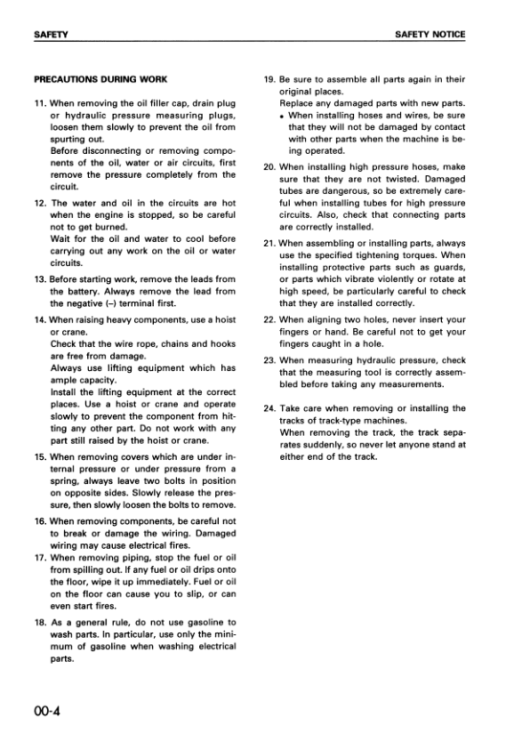 Komatsu WA900-1 Wheel Loader Workshop Manual SN 10001 and UP - Image 10