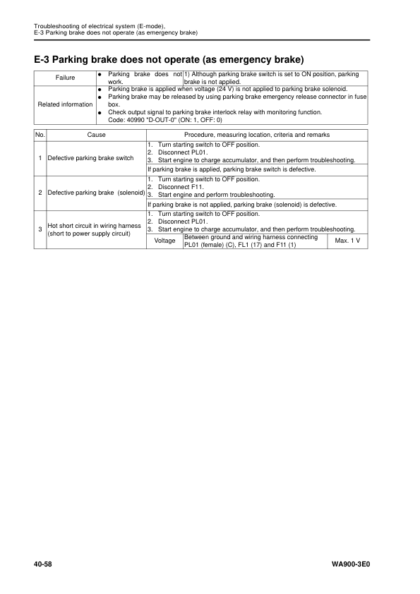 Komatsu WA900-3E0 Wheel Loader Workshop Manual SN 60079 and UP - Image 8