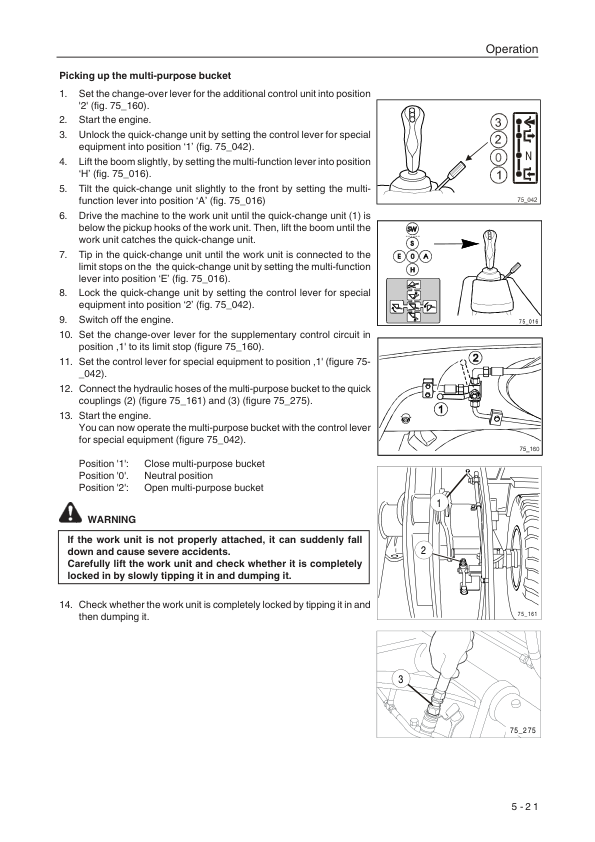 Komatsu WA95-3 Wheel Loader Operation and Maintenance Manual SN HA980376 and UP - Image 13