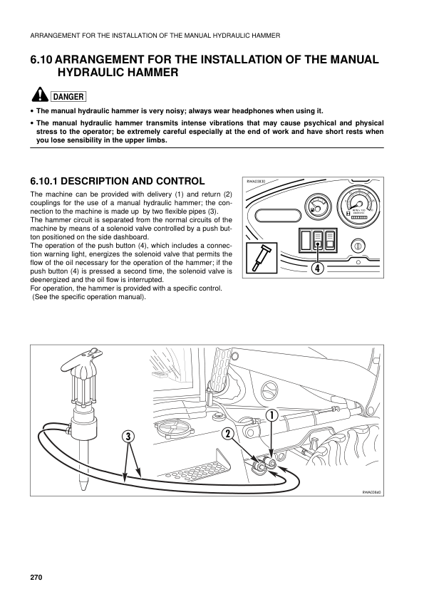 Komatsu WB91R-2 WB93R-2 Avance Backhoe Operation and Maintenance Manual SN 91F20250 93F25184 - Image 14
