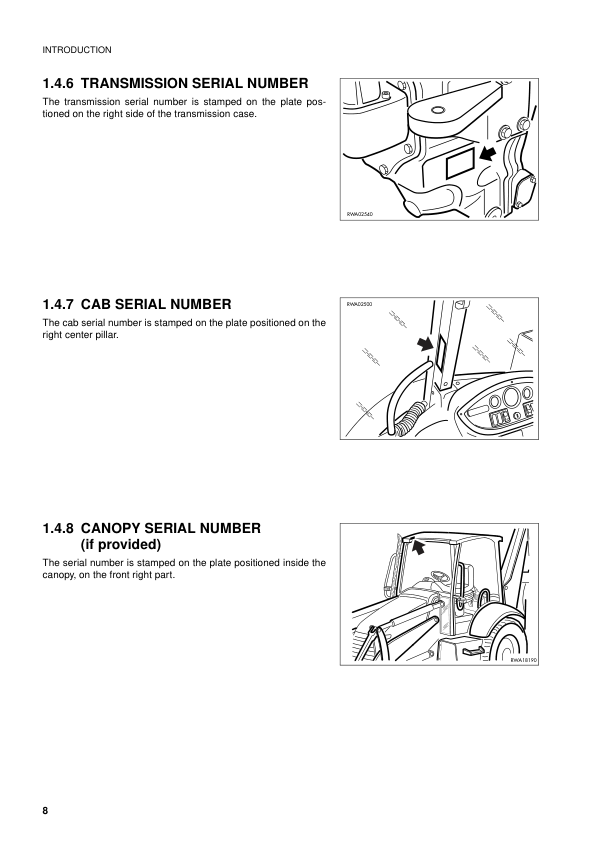 Komatsu WB91R-2 WB93R-2 Avance Backhoe Operation and Maintenance Manual SN 91F20250 93F25184 - Image 3