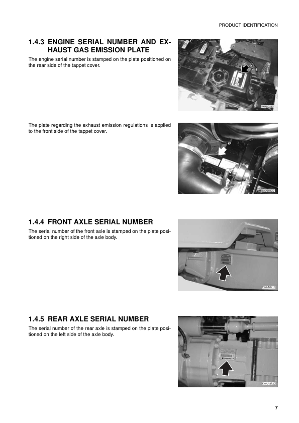 Komatsu WB97S-2 Backhoe Operation and Maintenance Manual SN 97SF11205 and UP - Image 10