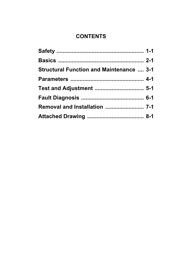LiuGong 9027FZTS Hydraulic Excavator Service Manual - Image 4