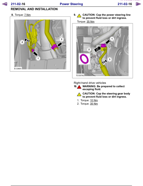Mazda BT-50 Ford Ranger Workshop Manual - Image 16