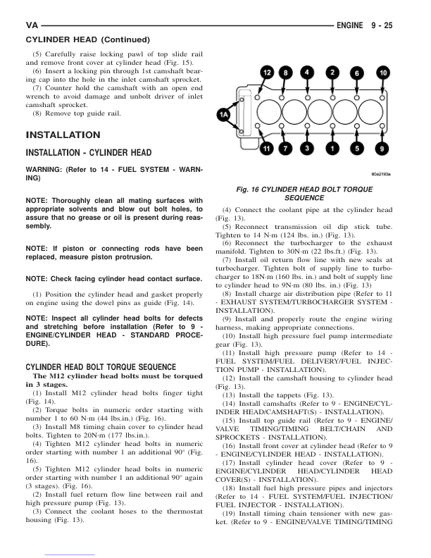 Mercedes-Benz Sprinter Van Service Manual 2005 - Image 13