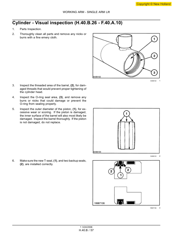 New Holland LS180B LS185B LS190B Skidsteer Workshop Manual 1 3242006 - Image 14