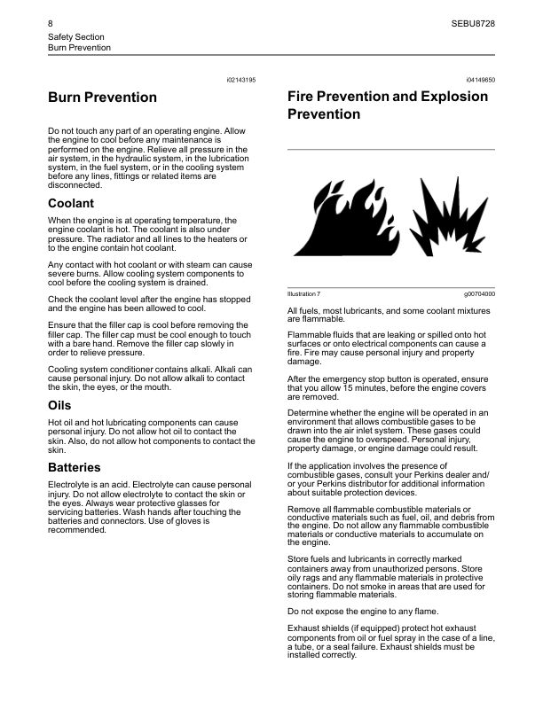 Perkins 1106A-70T TA 1106C-70TA 1106D-70TA Engines Operation and Maintenance Manual SN PP PR PT PU - Image 10