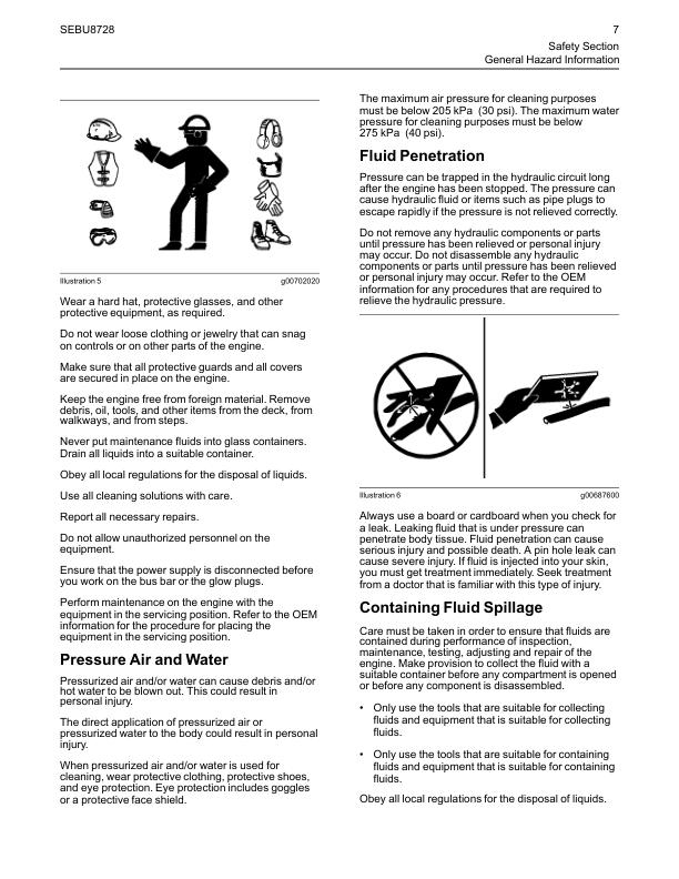 Perkins 1106A-70T TA 1106C-70TA 1106D-70TA Engines Operation and Maintenance Manual SN PP PR PT PU - Image 9