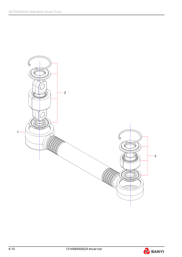 SANY SKT90SW33S Mining Truck Parts Catalog - Image 10