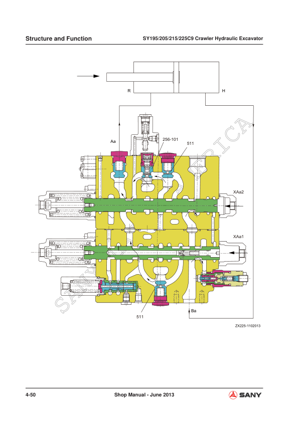 SANY SY195C9 SY205C9 SY215C9 SY225C9 Excavator Service Manual - Image 11