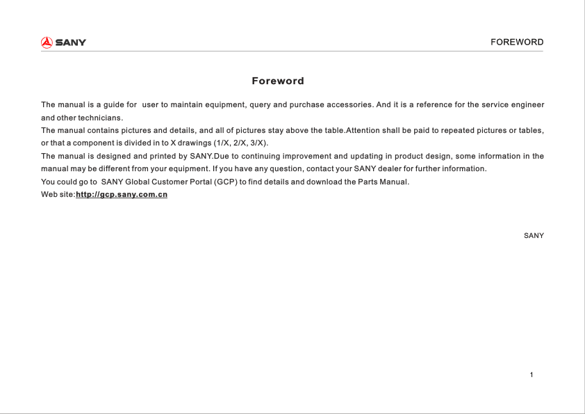 SANY SY512C9 Excavator Parts Catalog - Image 6