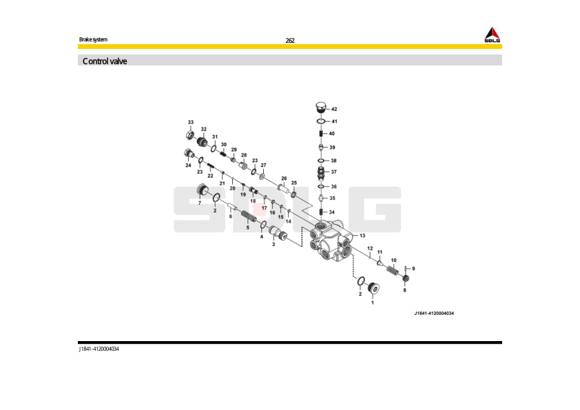 SDLG G9138 Motor Grader Parts Catalog - Image 12