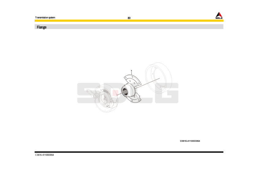 SDLG G9138 Motor Grader Parts Catalog - Image 17