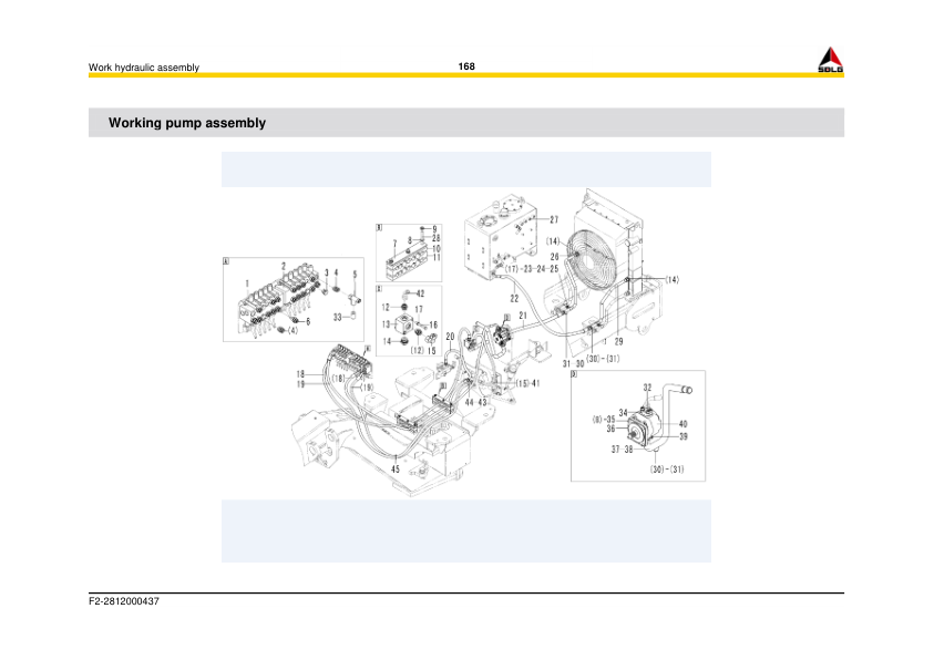 SDLG G9190 Motor Grader Parts Catalog - Image 13