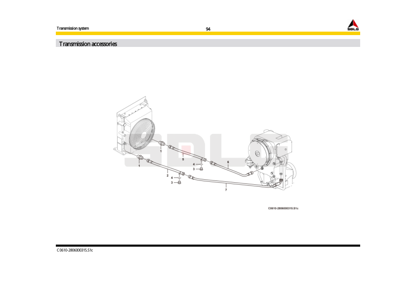 SDLG G9190F Motor Grader Parts Catalog - Image 14