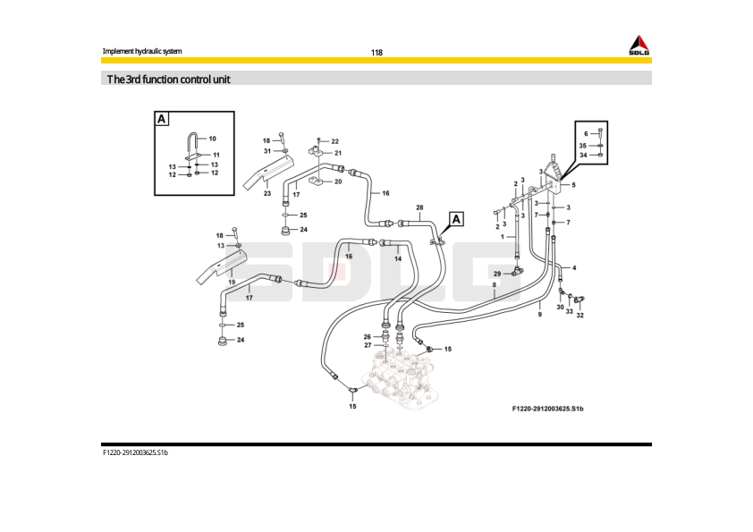 SDLG L918 Wheel Loader Parts Catalog - Image 11
