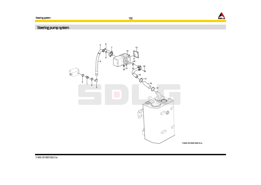 SDLG L918 Wheel Loader Parts Catalog - Image 12