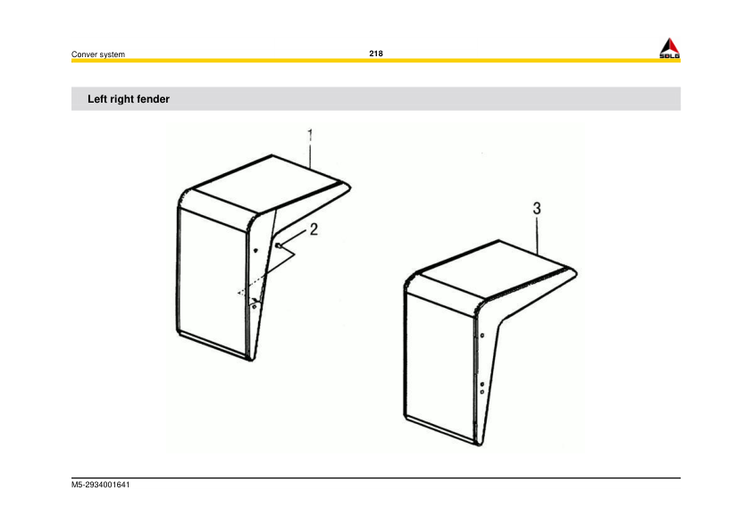 SDLG LG938L Wheel Loader Parts Catalog - Image 14