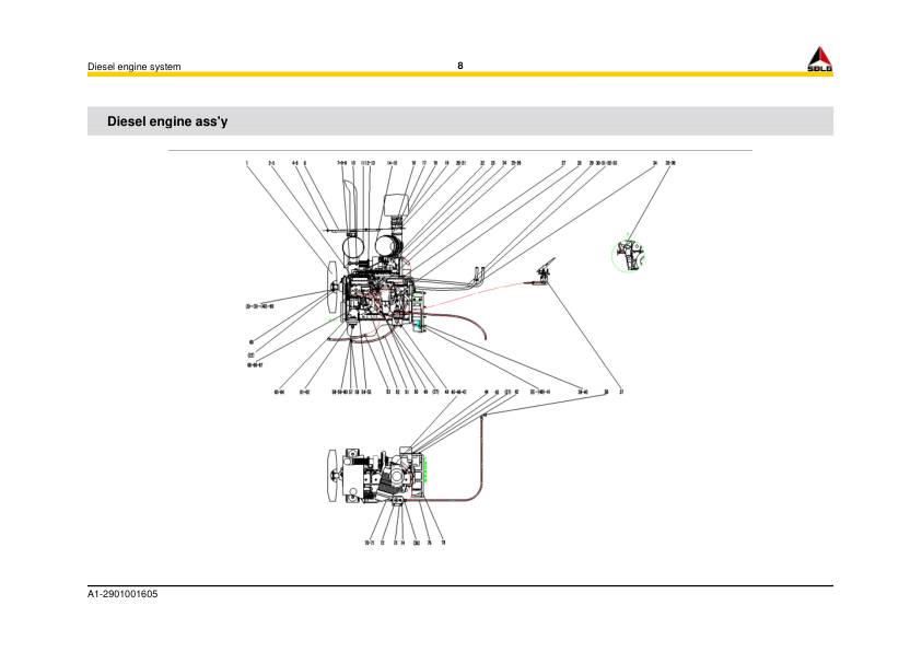 SDLG LG938L Wheel Loader Parts Catalog - Image 3