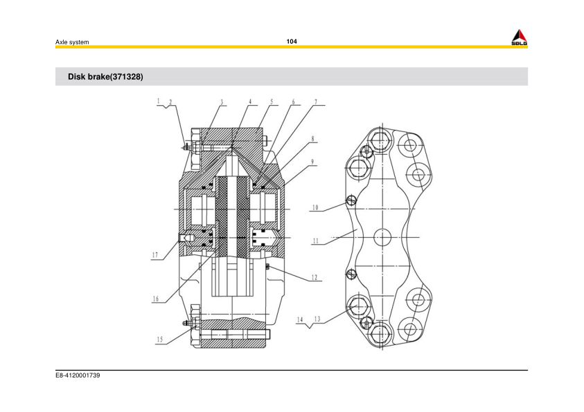 SDLG LG938L Wheel Loader Parts Catalog - Image 10
