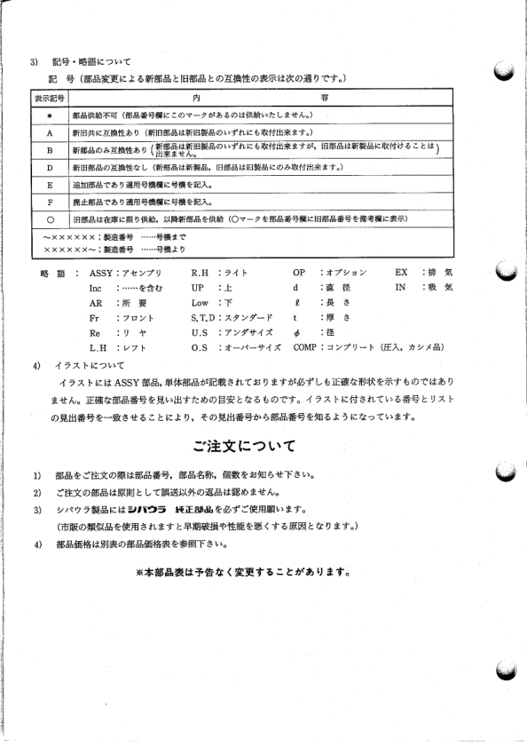 Shibaura V46F V52F GS Tractors Parts Catalog 1995 - Image 4