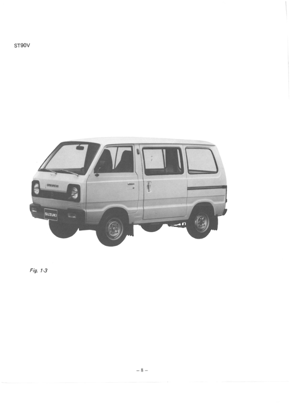 Suzuki ST90 ST90K ST90V Truck Workshop Manuale - Image 6