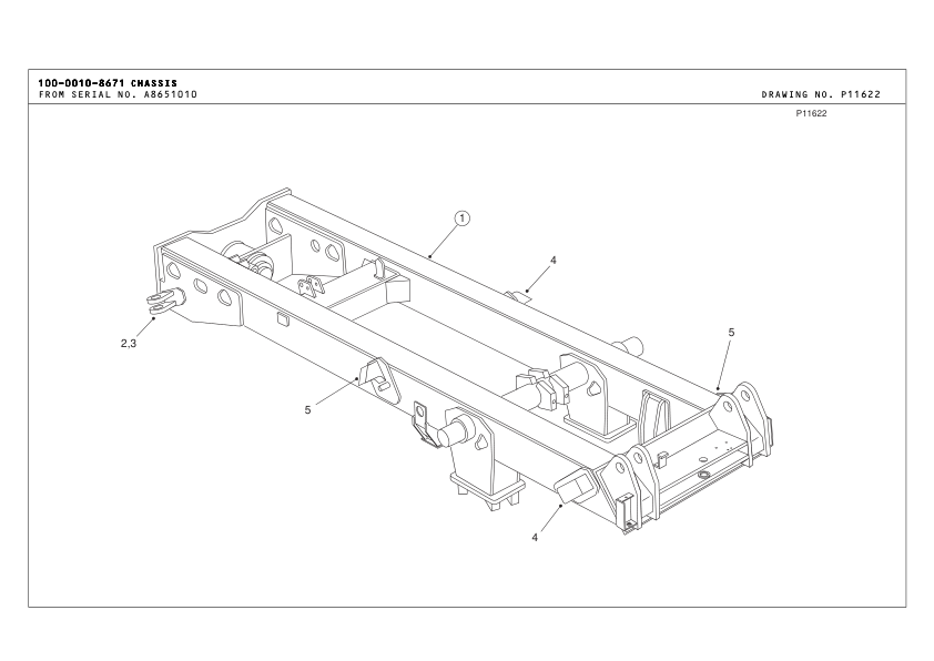 TEREX TA40 G7 Articulated Truck Parts Catalog A8651010 and Above - Image 13