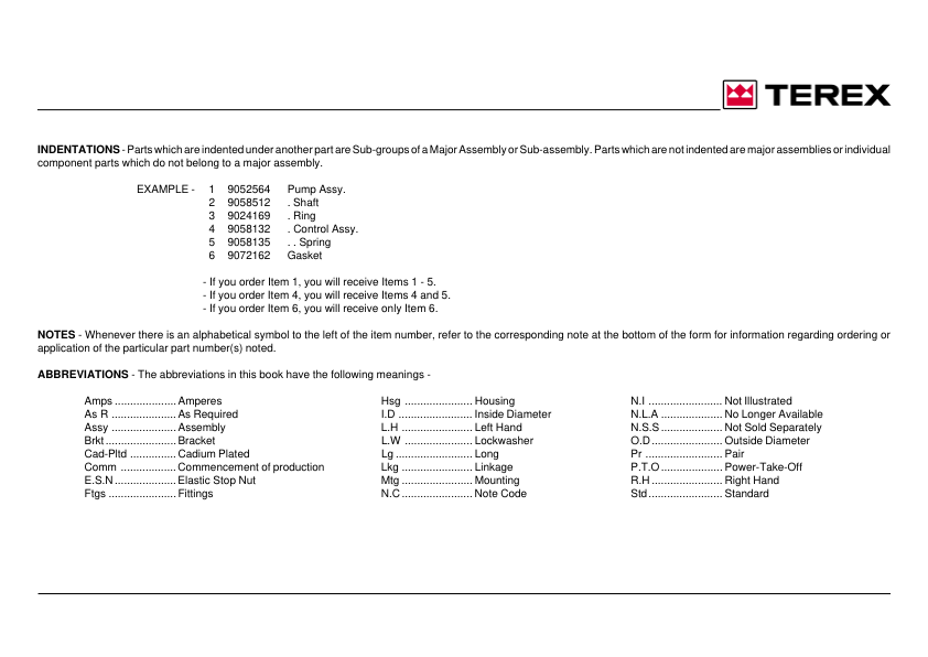 TEREX TA40 G7 Articulated Truck Parts Catalog A8651010 and Above - Image 6