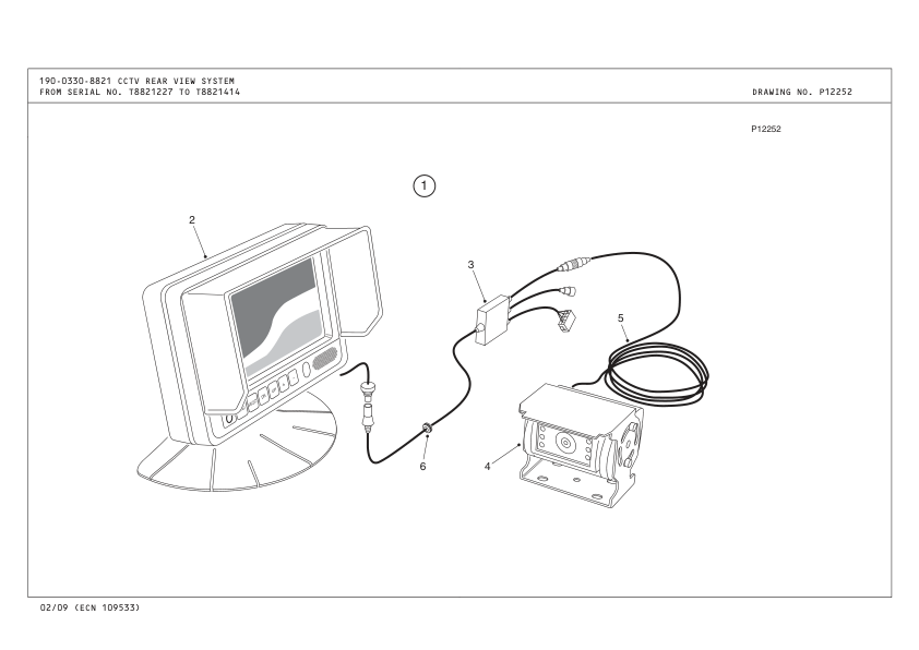 TEREX TR60 Off-Highway Truck Parts Catalog SN T8821011 and Above - Image 11