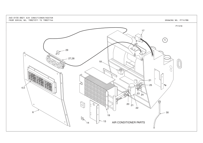 TEREX TR60 Off-Highway Truck Parts Catalog SN T8821011 and Above - Image 13
