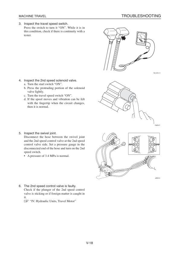 Takeuchi TB153 FR Compact Excavator Workshop Manual SN from 158300 - Image 14