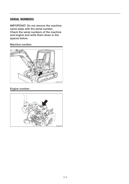 Takeuchi TB235-2 Excavator Operators Manual SN from 123600005 - Image 7