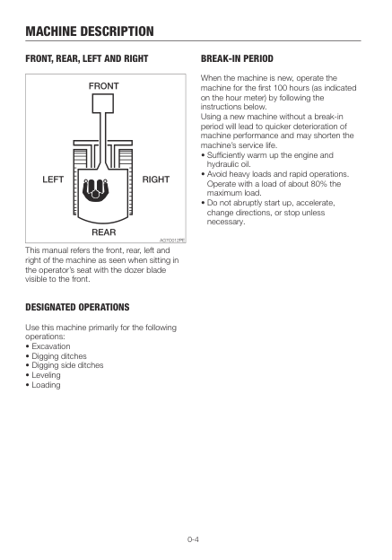 Takeuchi TB235-2 Excavator Operators Manual SN from 123600005 - Image 8