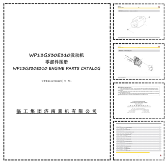 CGMG WP13G530E310 Engine Parts Catalog