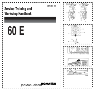 Komatsu 60E Wheel Loader Workshop Manual