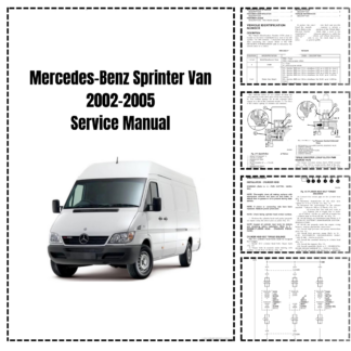 Mercedes-Benz Sprinter Van Service Manual 2005