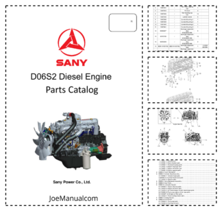 SANY D06S2 Diesel Engine Parts Catalog